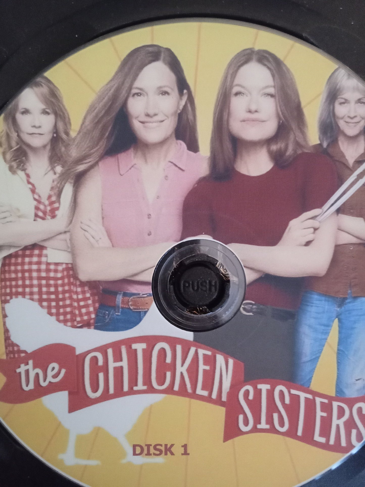 The Chicken Sisters (2024) DVD with Genevieve Angelson (2 disk series)