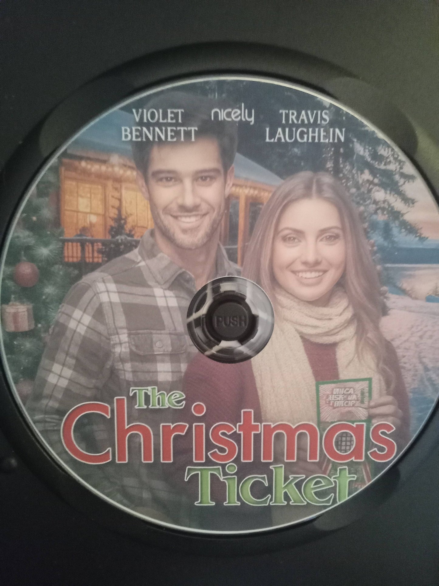 The Christmas Ticket (2025) DVD with Kaitlyn Lunardi in a DVD CASE COVER ART CASE SALE $14.25!