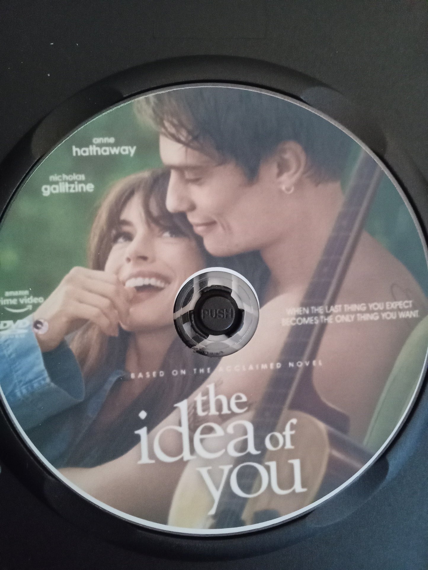 The Idea of You (2024) DVD with Anne Hathaway & Nicholas Galitzine in a DVD Case with cover art **SALE**