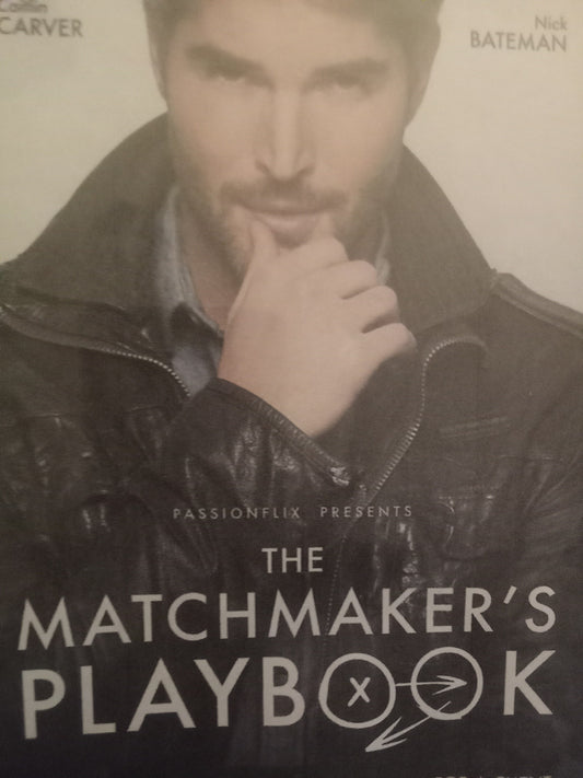 The Matchmakers Playbook (2018) DVD with Nick Bateman in a DVD case with cover art