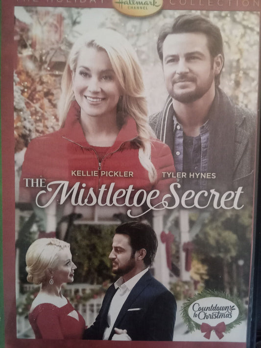 The Mistletoe Secret (2016) DVD with Luke MacFarlane in a DVD case with the cover art