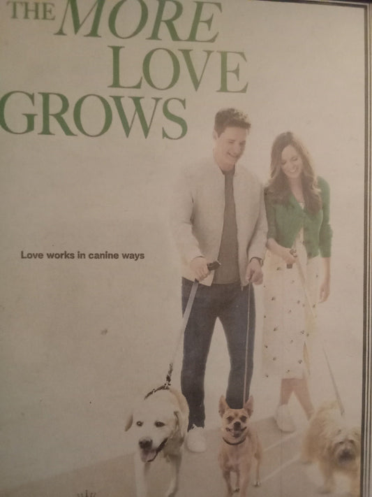 The More Love Grows (2023) DVD with Rachel Boston & Warren Christie