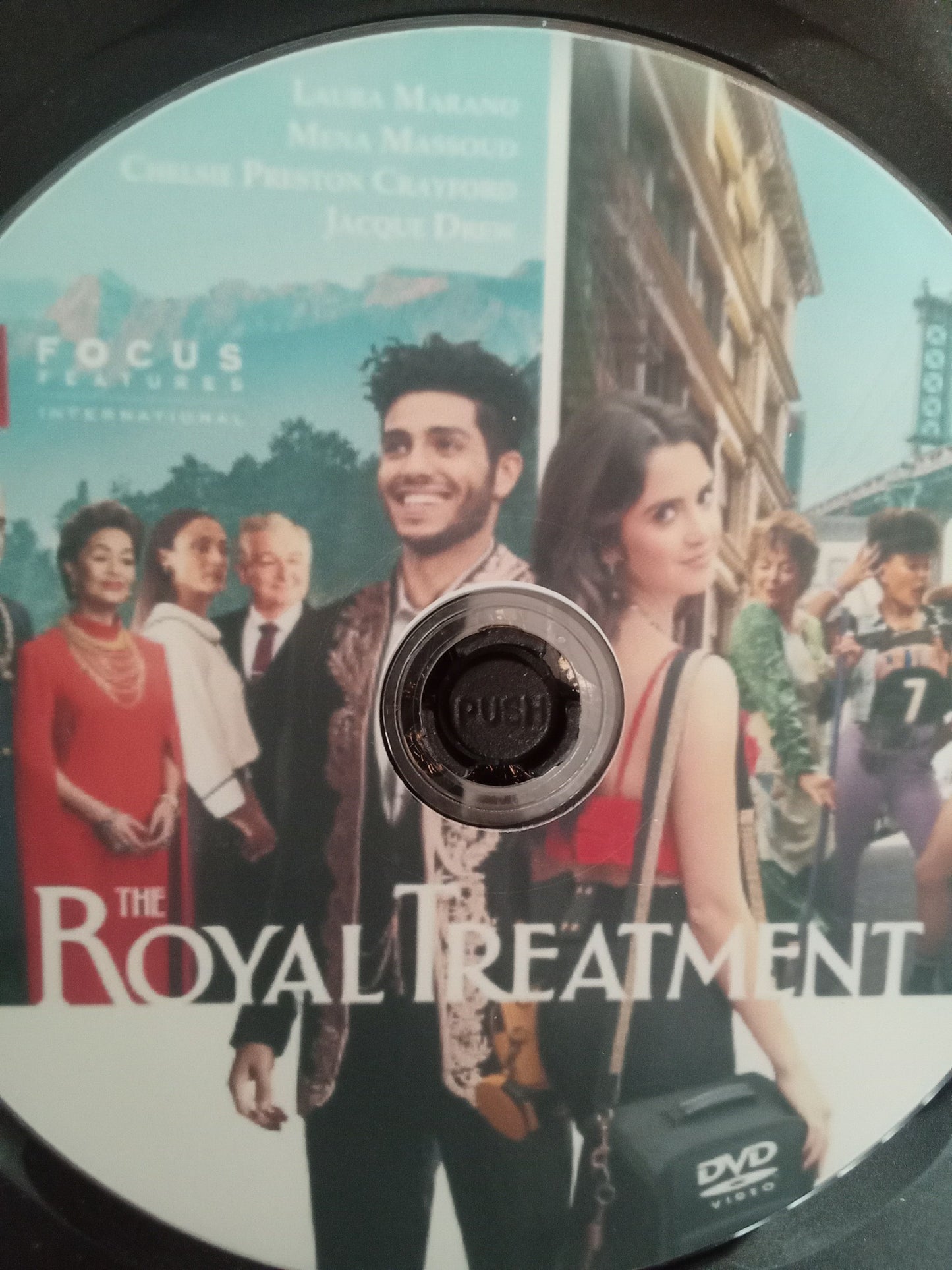 The Royal Treatment (2022) DVD Netflix with Laura Marano in a DVD Case with Cover Art