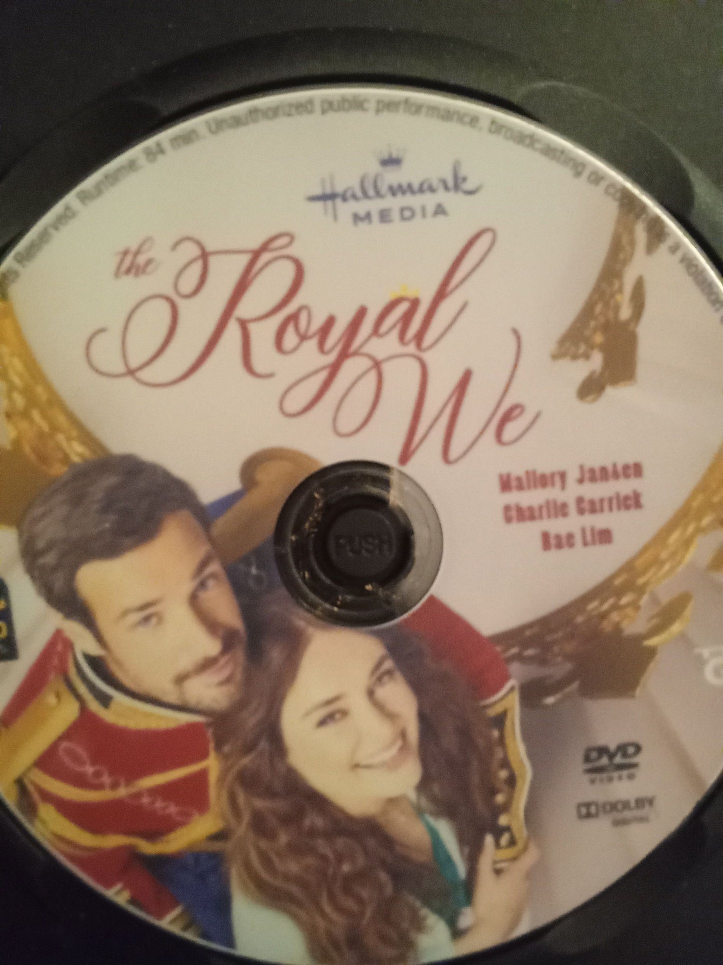 The Royal We (2025) DVD with Mallory Jensen in a DVD Case with the cover art ***SALE***