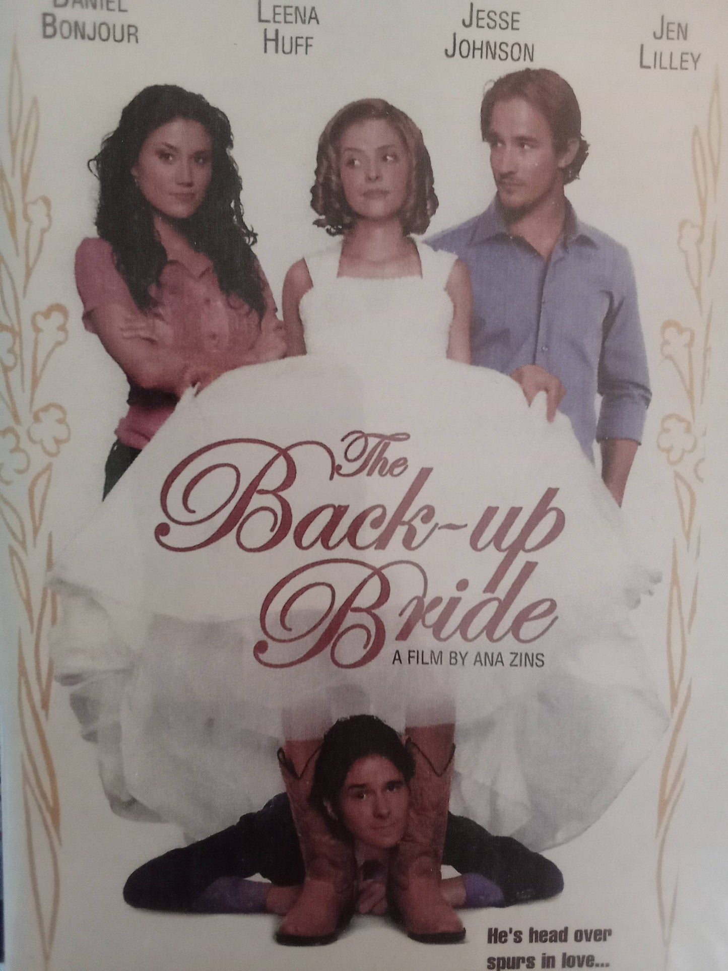 The Back-Up Bride (2011) DVD with Jen Lilley in a DVD CASE with COVER ART
