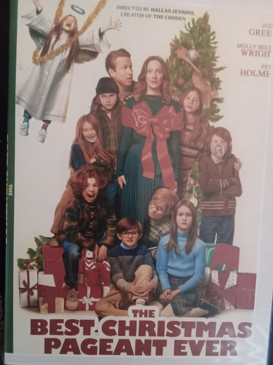 The Best Christmas Pageant Ever (2024) DVD with Judy Greer in a DVD Case with cover art