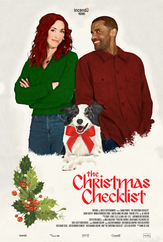 The Christmas Checklist (2022) DVD with Sarah Power (In stock now!)