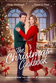 A Christmas Cookbook (2025) DVD with Ashley Newbrough & Franco Lo Presti in a DVD CASE with COVER ART