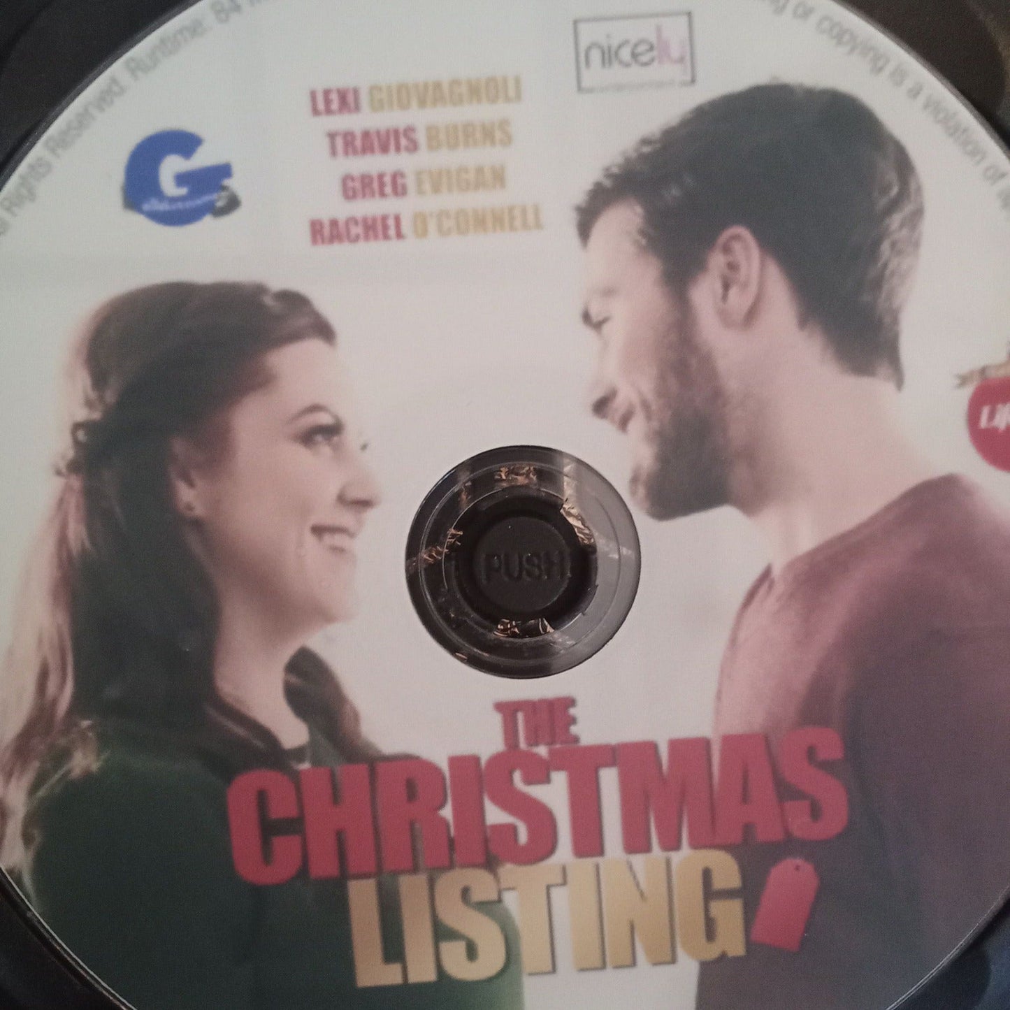 The Christmas Listing (2021) DVD with Lexi Giogagnoli