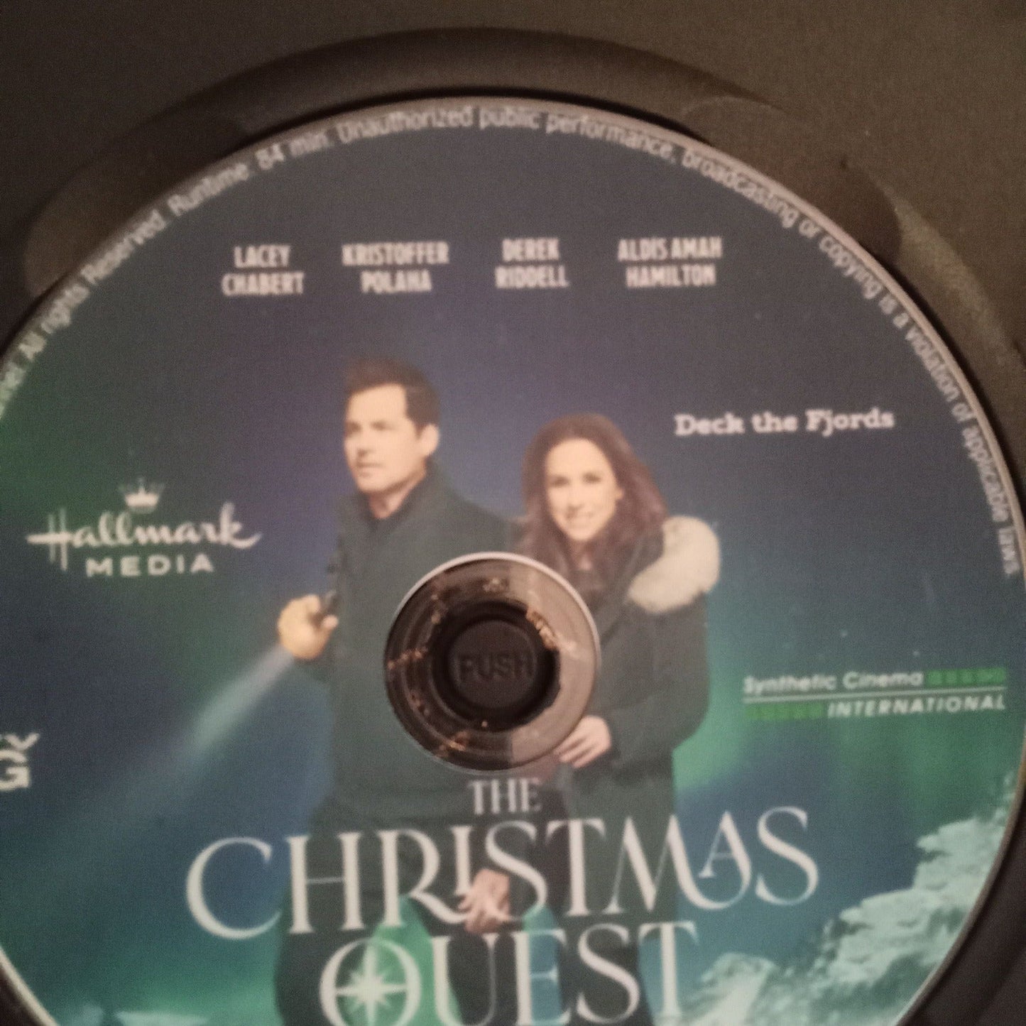 The Christmas Quest (2024) DVD with Kristoffer Polaha