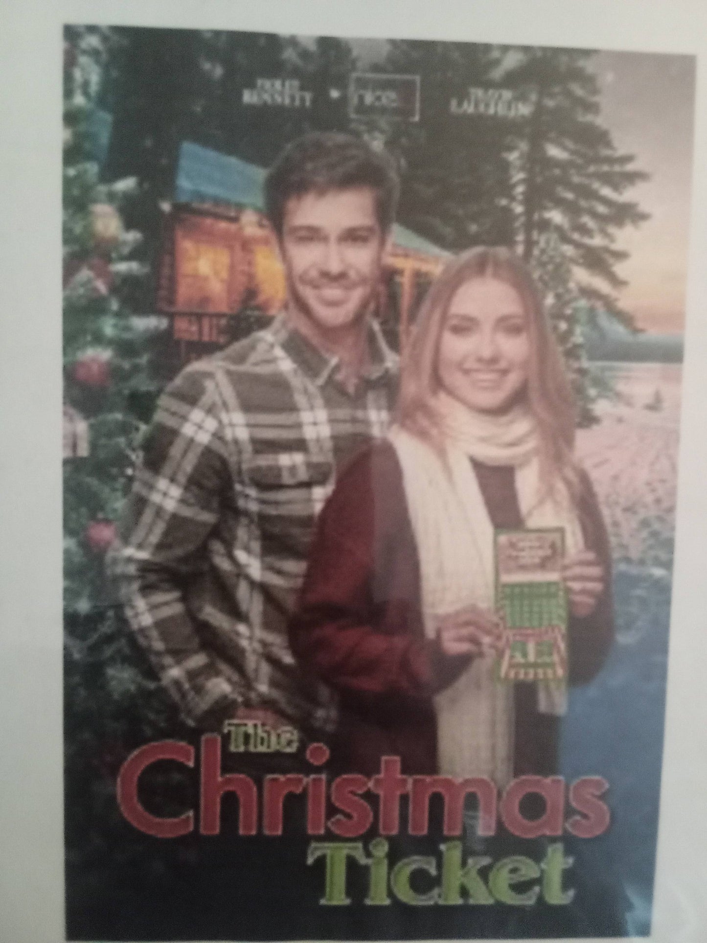 The Christmas Ticket (2025) DVD with Kaitlyn Lunardi in a DVD CASE COVER ART CASE SALE $14.25!
