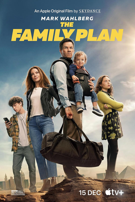 The Family Plan 2 (2025) DVD with Mark Wahlberg