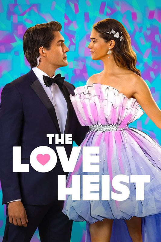 The Love Heist (2026) DVD with Lyndsy Fonsecy & Peter Porte in a DVD CASE/COVER ART