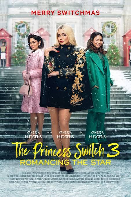The Princess Switch 3 Romancing the Star (2021) DVD with Vanessa Hudgens