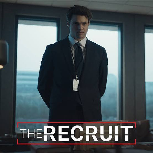 The Recruit Season One (2025) DVD with Noah Centineo in a DVD CASE with COVER ART