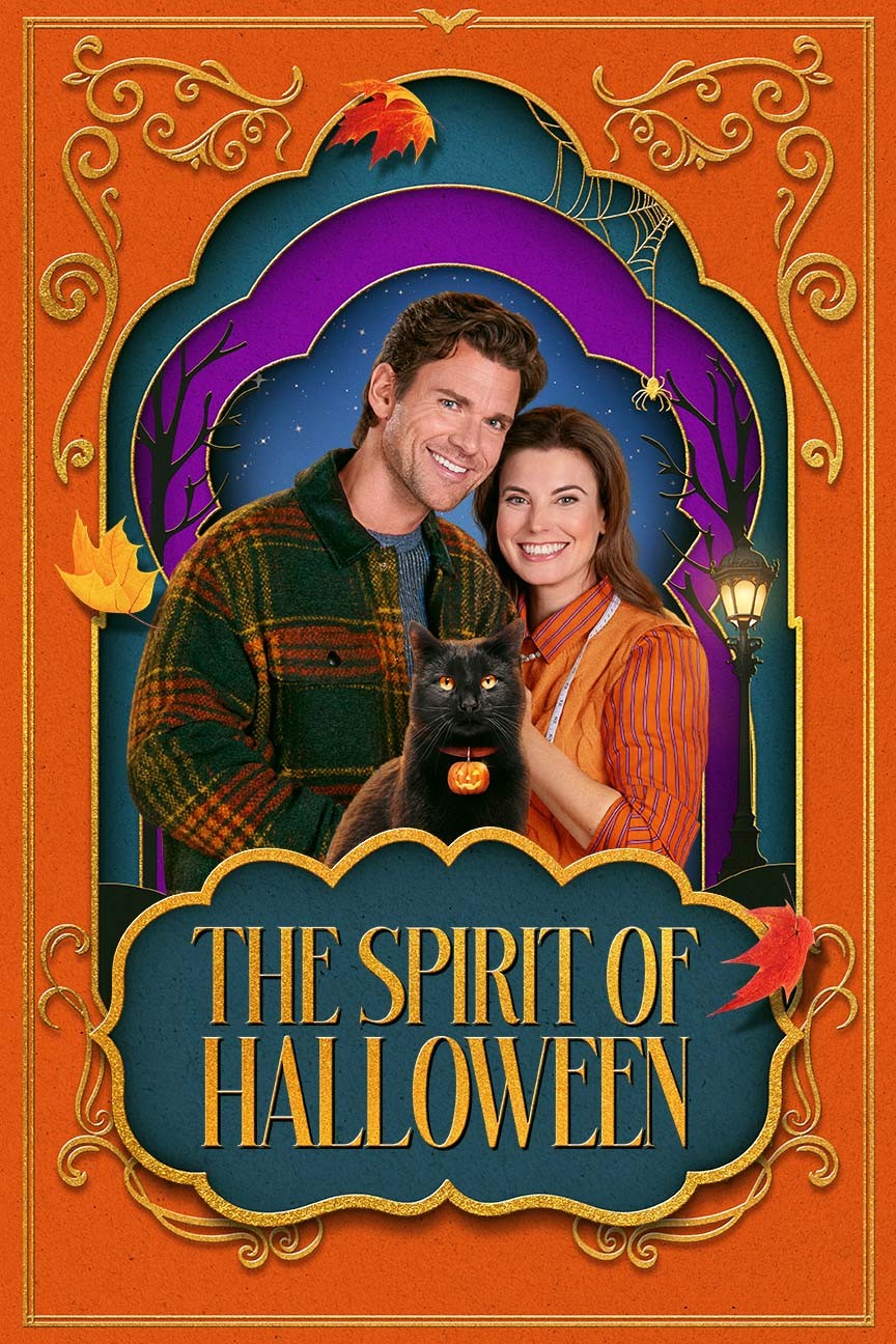 The Spirit of Halloween (2026) DVD with Meghan Ory & Kevin McGarry in a DVD CASE with COVER ART
