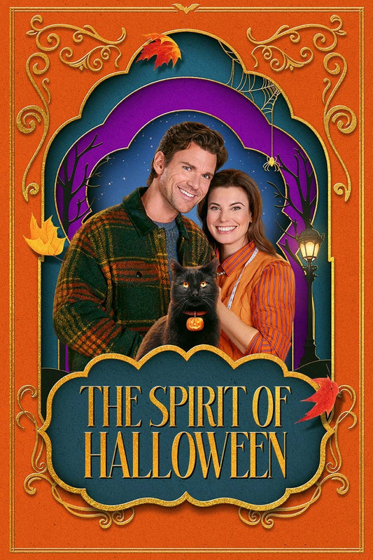 The Spirit of Halloween (2026) DVD with Meghan Ory & Kevin McGarry in a DVD CASE with COVER ART