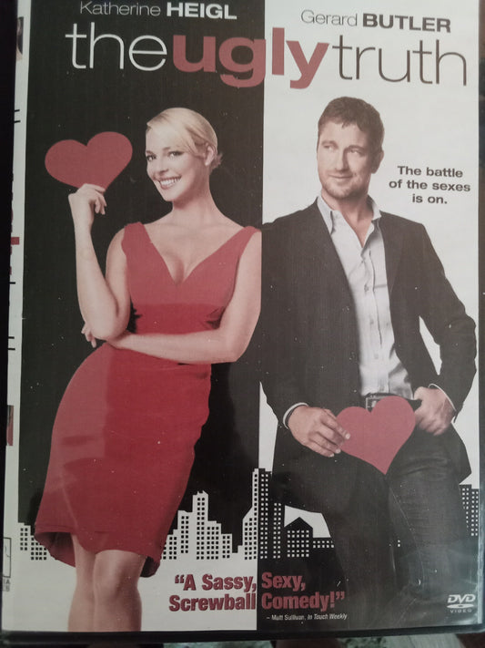 The Ugly Truth (2009) DVD with Katherine Heigl in a DVD CASE with COVER ART **SALE**