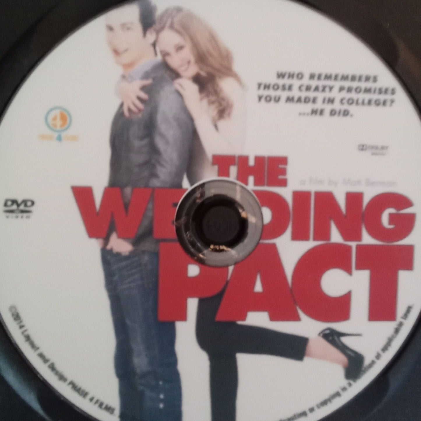 The Wedding Pact (2014) DVD with Haylie Duff