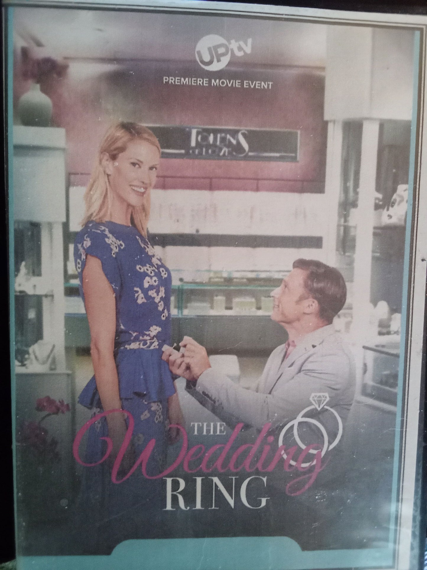 The Wedding Ring (2021) DVD with Lauren Lee Smith & Dillion Casey in a DVD case