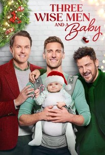 Three Wise Men and a Baby (2022) DVD with Andrew Walker, Tyler Hynes & Paul Campbell (THE BEST!!) in a DVD CASE with COVER ART on SALE $14.75