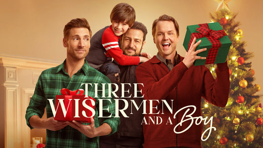 Three Wiser Men and a Boy (2024) DVD with Andrew Walker, Tyler Hynes in a DVD CASE/Cover art $10.10