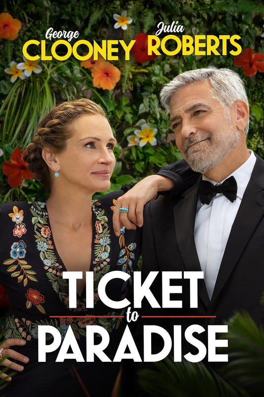 Ticket To Paradise (2022) DVD with Julia Roberts & George Clooney