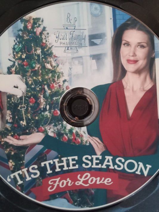 Tis the Season For Love (2015) DVD with Sarah Lancaster in a DVD CASE with COVER ART **SALE