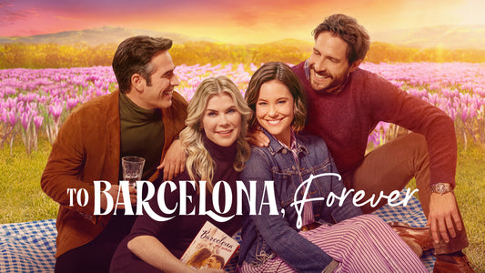 To Barcelona, Forever (2025) DVD with Alison Sweeney & Ashley Williams
