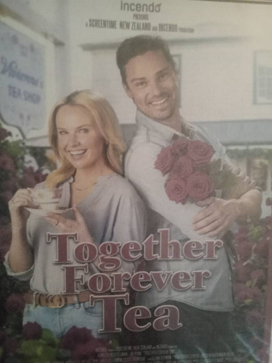 Together Forever Tea (2021) DVD with Kimberly Crossman in a DVD CASE with COVER ART