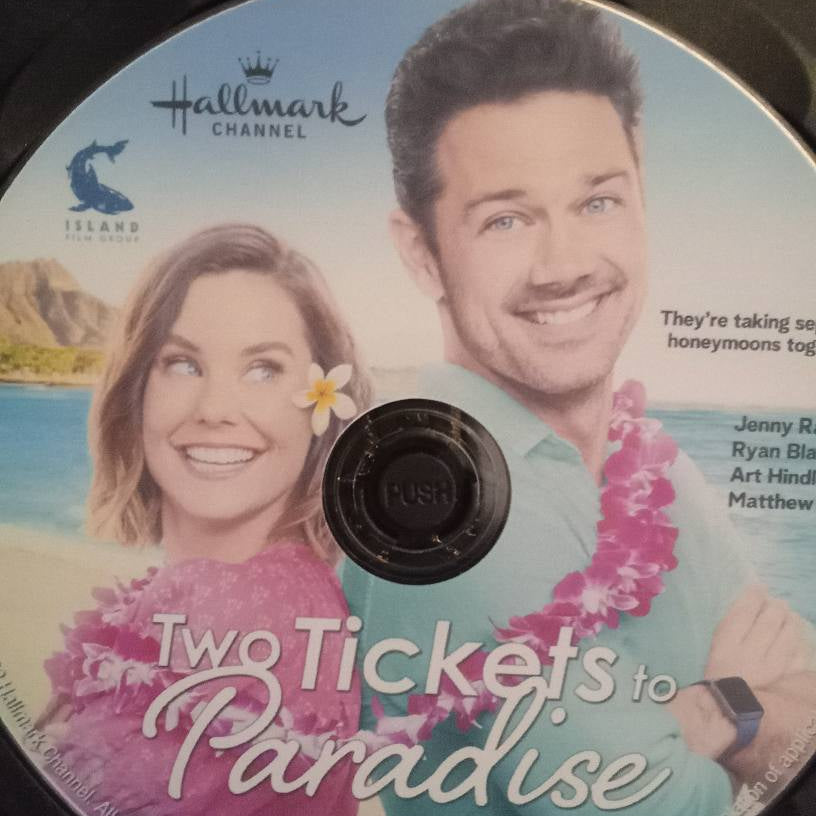 Two Tickets to Paradise (2022) DVD with Ryan Peavey