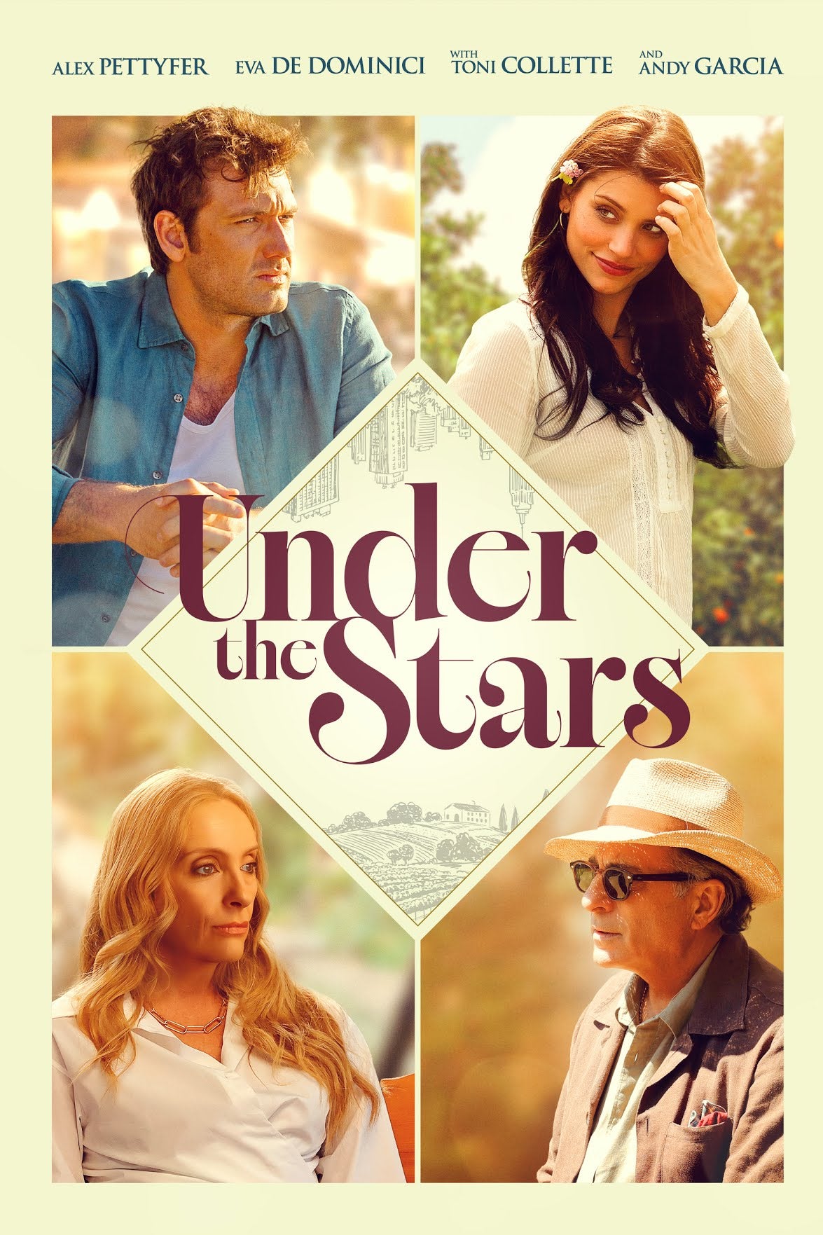 Under the Stars (2026) DVD with Andy Garcia, Rob Estes, Eva De Dominici.