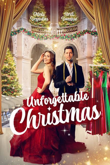 Unforgettable Christmas (2023) DVD with Celeste Desjardins & Brett Donahue