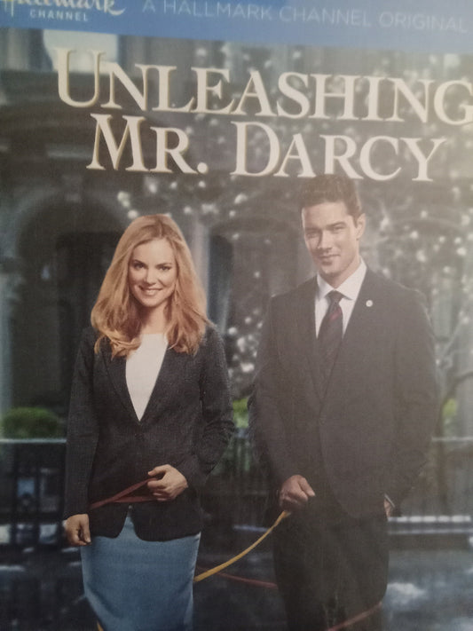Unleashing Mr. Darcy (2016) DVD with Cindy Busby & Ryan Peavey in a DVD Case with cover art