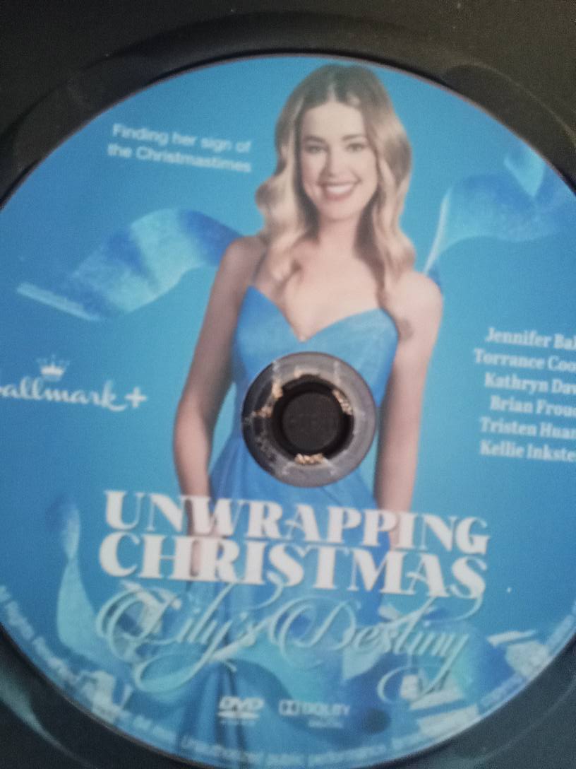 Unwrapping Christmas: Lily's Destiny (2024) DVD with  Ashley Newbrough